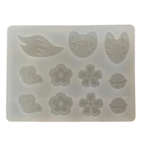 Kreatives Silikonform Harz Shaker Herzbuchstaben Kunstdekoration Form Epoxidharz Formen Sandanhänger Für Schmuck von BABYVIVA