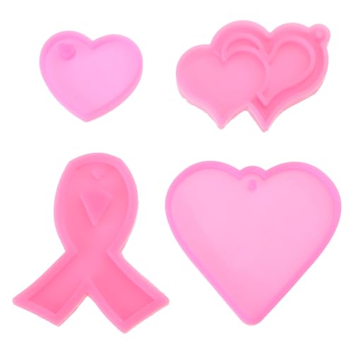 Liebe Herz Silikonform Herz Zu Herz Epoxidharz Schimmel Liebesknotengussform Für Schmuck Handwerk Schlüsselbund Haustier von BABYVIVA