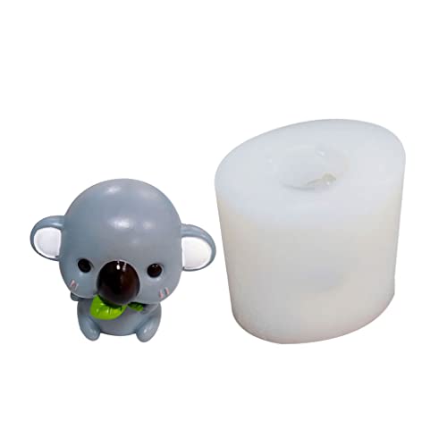 MOOCY SUCKE FRAGE Exquisite Süße Koala Schimmelkuchen Dekorationswerkzeuge Familienkunst Silikonseife Form Küche von BABYVIVA