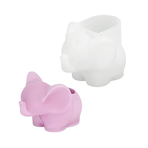 Mehrzweck Silikonform Elefantenform Zementformen Harzkerzenbecher Schimmelpilze Schimmelpilze Formen Für Projekte von BABYVIVA