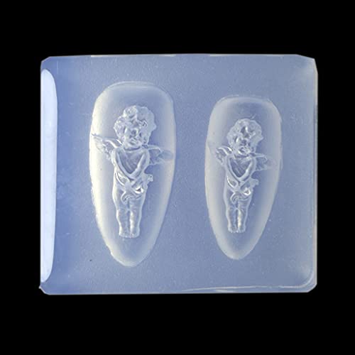 Nägel Schablonen Kristall Epoxidharz Schimmelpilzkunstvorlagen Dekoration Harzguss Schimmel Handwerk Gel Maniküre Werkzeug von BABYVIVA