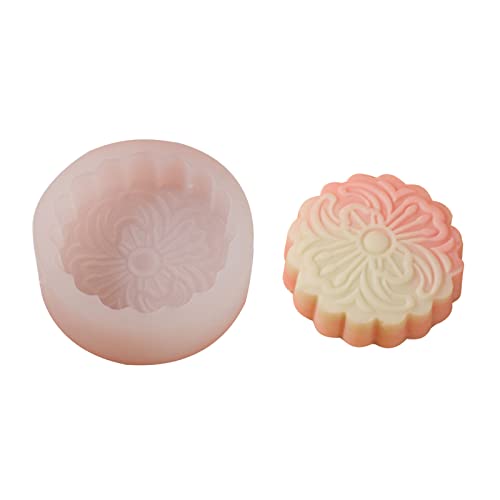 Nicht Stick Runde Blumförmige Jelly Form Handgefertigte Seife Form Nicht Stick Runde Blumförmige Jelly Form Handgefertigte Seife Form von BABYVIVA