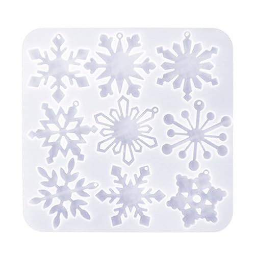 Ohrring Anhänger Epoxidharz Silikonform DIYS Schneeflockenförmige Anhängerform Für Schmuck Die Schlüsselbund Schimmelpilze Machen Ohrring Anhänger Epoxidharz Silikonform DIYS Schneeflockenförmige Anhängerform Für Schmuck Die Schlüsselbund Schimmelpilze Machen von BABYVIVA