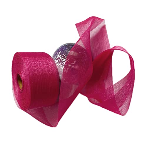 Organza Ribbon Blatt Chiffonband Für Blumensträuße Wicking Party Kranz Biege Haarband Hochzeitskranzdekorationen Organza Ribbon Blatt Chiffonband Für Blumensträuße Wicking Party Kranz Biege Haarband Hochzeitskranzdekorationen von BABYVIVA