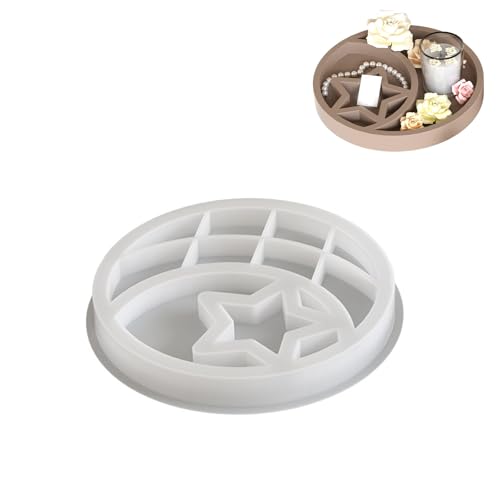 Praktische Weiche Und Robuste Sternmond Silikonform Für Die Herstellung Kreativer Aufbewahrungsschalen Hausorganisation Täglich Lässige Verwendung von BABYVIVA