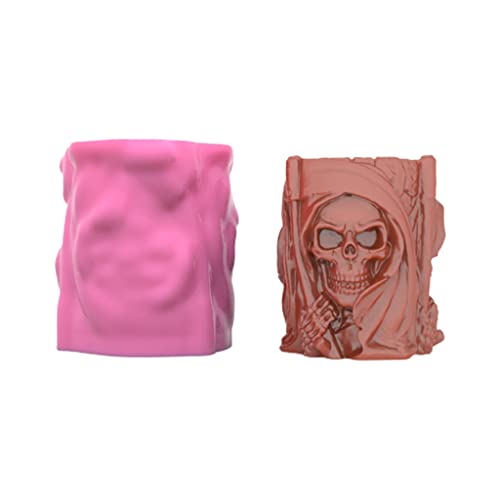 Schädel Blumenpot Kerze Schimmel Europäische Und Amerikanische Klassische Charaktere Duft Kerze Form Home Dekorationen von BABYVIVA
