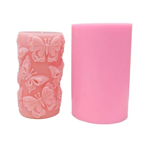 Schmetterling Kerze Silikon Schimmel Zylindrisch Duft Kerze Gips Harz Schimmel Diys Kerzenschmuck Hochzeit Geschenk Hochzeit von BABYVIVA
