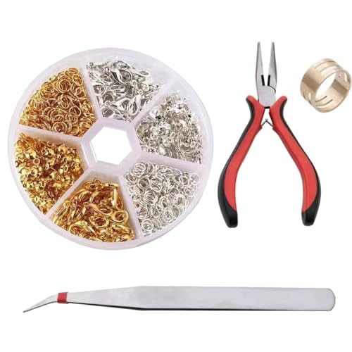 Schmuckherstellung Set Mit Zangen Complete Craft Für Armbänder Und Halsketten Metallschmuckzubehör Für Liebhaber Schmuckherstellung Set Mit Zangen Complete Craft Für Armbänder Und Halsketten Metallschmuckzubehör Für Liebhaber von BABYVIVA