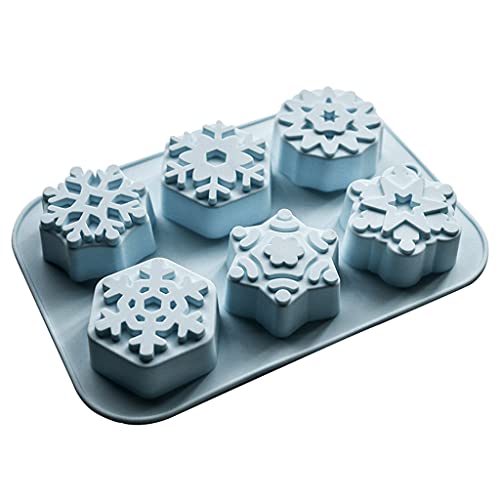 Schneeflockenform Silikonformen Für Handgefertigte Seife Herstellung Gips Gips 3D Handwerk Kerzenkuchen Backform Schneeflockenform Silikonformen Für Handgefertigte Seife Herstellung Gips Gips 3D Handwerk Kerzenkuchen Backform von BABYVIVA