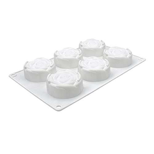 Silikonform Für Kuchengebäck Back Rosengelee Seife Eiskuchen Dekoration Werkzeug Schokoladenbrotkeks Schimmel von BABYVIVA
