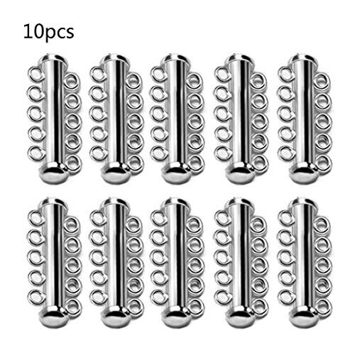 Slider Verschluss Schnallen Kettenschnalle Hakenanschluss Für Schmuck Halsketten Und Armbänder Rhodium Schnalle Lockern Slider Verschluss Schnallen Kettenschnalle Hakenanschluss Für Schmuck Halsketten Und Armbänder Rhodium Schnalle Lockern von BABYVIVA