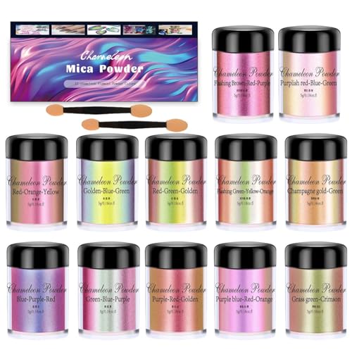 Slimes Pulver 12 Farbwechsel Pigmente Gesättigtes Pigment Für Epoxidharz Art Nails Art Accessoires Malerei Werkzeug Slimes Pulver 12 Farbwechsel Pigmente Gesättigtes Pigment Für Epoxidharz Art Nails Art Accessoires Malerei Werkzeug von BABYVIVA