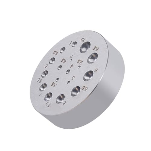 Stahlhandwerksblock Schmuck Block Stahl Stahl Dapping Block Crafting Dapping Tool Schmuck Polierwerkzeug Stahlstahl Textur Stahlhandwerksblock Schmuck Block Stahl Stahl Dapping Block Crafting Dapping Tool Schmuck Polierwerkzeug Stahlstahl Textur von BABYVIVA