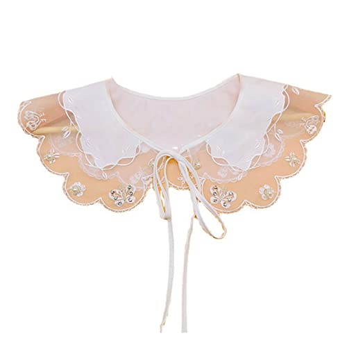 Süße Polyester Stickerei Blumenspitzenkragen Stoff Nähapparat Guipure Ribbon Trim Hektik Hochzeitsdekoration von BABYVIVA