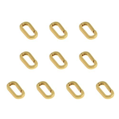 Vielseitiges Verschlusszubehör Für Halskette Und Armbandverpackung Mit Robuster Messingschmuck Und Erkenntnisse 10 Stücke Vielseitiges Verschlusszubehör Für Halskette Und Armbandverpackung Mit Robuster Messingschmuck Und Erkenntnisse 10 Stücke von BABYVIVA