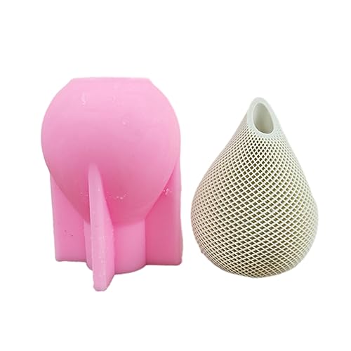 Wassertropfenblüte Pot Silikonform Epoxidharz Gussform Schimmel Sukkulente Vase Zementform Pflanzhalter Wachsform Form von BABYVIVA