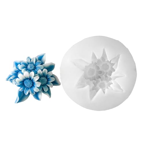 Wiederverwendbare Silikonblume Duft Kerzenhandwerksform Für Handwerksliebhaber Und Anfänger Von Kerzen Machen Wiederverwendbare Silikonblume Duft Kerzenhandwerksform Für Handwerksliebhaber Und Anfänger Von Kerzen Machen von BABYVIVA