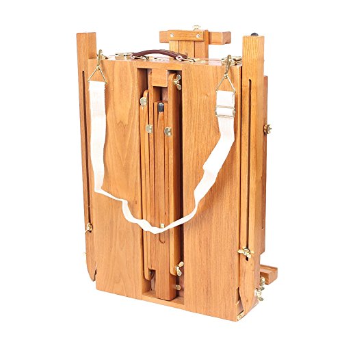 Bacar Französische Staffelei aus Holz, Skizzenkasten, tragbar, faltbar, langlebig, Künstler, Maler, Stativ Bacar Französische Staffelei aus Holz, Skizzenkasten, tragbar, faltbar, langlebig, Künstler, Maler, Stativ von BACAR