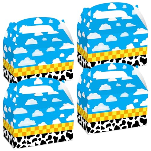 12 Stück Spielzeug Party Supplies Popcorn Boxen Süßigkeiten Leckereien Süßigkeiten Gastgeschenke Boxen für Dekoration Geburtstag Babyparty von BACH AND BOOZY