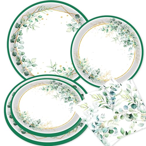 52 Stück Salbei grünes Papier Platten Partygeschirr Grün Pappteller Boho Servietten Geburtstagsteller Pappteller Hochzeit Für Grün Geburtstag Deko Hochzeit Babyshower Serve 16 52 Stück Salbei grünes Papier Platten Partygeschirr Grün Pappteller Boho Servietten Geburtstagsteller Pappteller Hochzeit Für Grün Geburtstag Deko Hochzeit Babyshower Serve 16 von BACH AND BOOZY