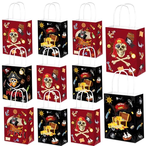 BACH AND BOOZY 12PCS Piraten Schatztruhe Party Gunst Taschen Spielzeug Süßigkeiten Goodie Taschen Piraten Party Füller für Halloween Spiel BACH AND BOOZY 12PCS Piraten Schatztruhe Party Gunst Taschen Spielzeug Süßigkeiten Goodie Taschen Piraten Party Füller für Halloween Spiel von BACH AND BOOZY