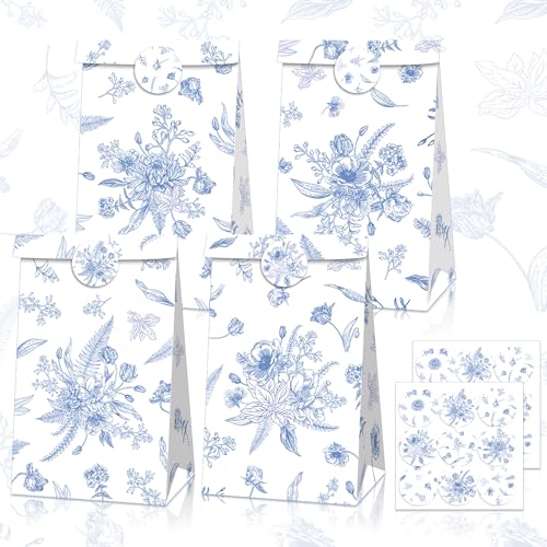 BACH AND BOOZY 12 Stück Blaue Brautdusche Party Gunst Taschen Something Blue Before I Do Partyzubehör Für Blaue Brautparty Bachelorette Verlobung Hochzeit Party von BACH AND BOOZY