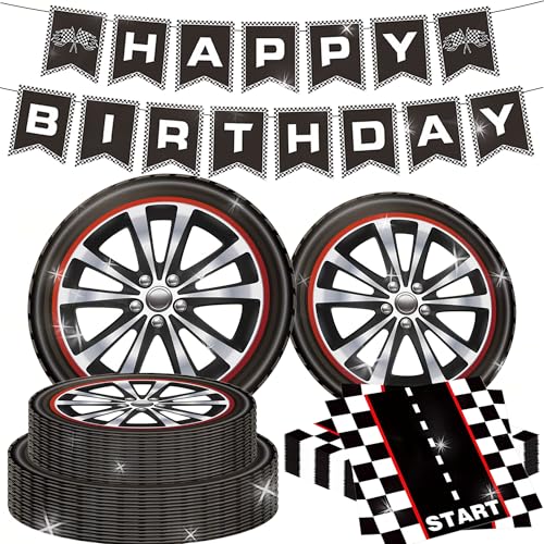 Racing Car Geburtstag Partygeschirr Jungen Rennwagen Kindergeburtstag Party Supplie Autos Pappteller Servietten Tischdecke für 16 Gäste Racing Car Geburtstag Partygeschirr Jungen Rennwagen Kindergeburtstag Party Supplie Autos Pappteller Servietten Tischdecke für 16 Gäste von BACH AND BOOZY