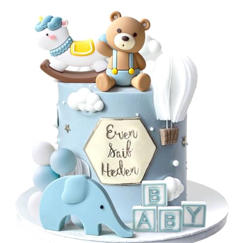 Blauer Bär Kuchendekoration Goldkugeln Kuchen topper Bären Kuchen dekoration Baby Shower Geburtstag Kuchendekoration Blauer Bär Kuchendekoration Goldkugeln Kuchen topper Bären Kuchen dekoration Baby Shower Geburtstag Kuchendekoration von BACH AND BOOZY
