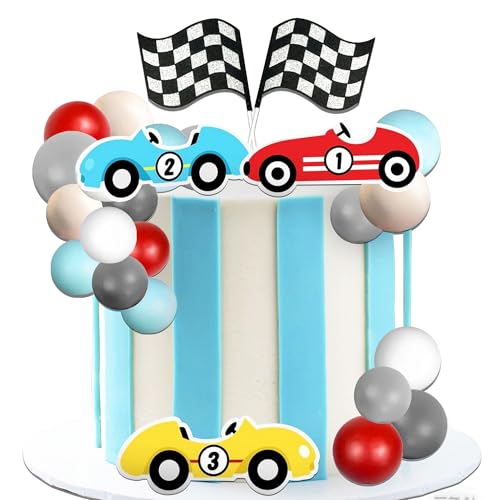 Fast One Cake Topper Race Car Birthday Cake Decorations Zwei schnelle Party Supplies Gefälligkeiten für Racing Car Checkered Flag Birthday Party Dekorationen Zubehör Fast One Cake Topper Race Car Birthday Cake Decorations Zwei schnelle Party Supplies Gefälligkeiten für Racing Car Checkered Flag Birthday Party Dekorationen Zubehör von BACH AND BOOZY