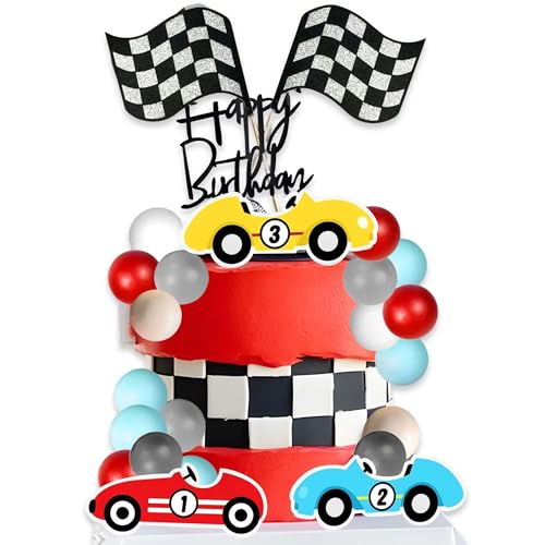 Fast One Cake Topper Race Car Birthday Cake Dekorationen zwei schnelle Party Supplies Begünstigungen für Racing Car Checkered Flag Birthday Party Dekorationen Supplies Fast One Cake Topper Race Car Birthday Cake Dekorationen zwei schnelle Party Supplies Begünstigungen für Racing Car Checkered Flag Birthday Party Dekorationen Supplies von BACH AND BOOZY
