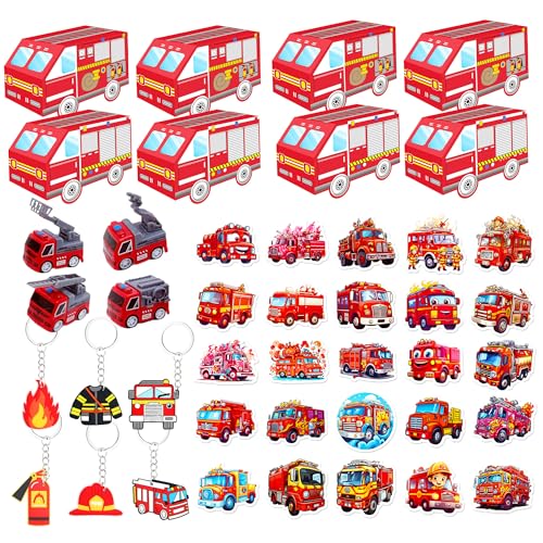 Feuerwehrmann Party Mitgebsel Kindergeburtstag Geschenk Tasche Boxes Feuerwehrleute Feuerwehrauto Hubschrauber Schnapparmband Feuerwehr Spielzeug für Jungen Feuerwehrmann Party Mitgebsel Kindergeburtstag Geschenk Tasche Boxes Feuerwehrleute Feuerwehrauto Hubschrauber Schnapparmband Feuerwehr Spielzeug für Jungen von BACH AND BOOZY