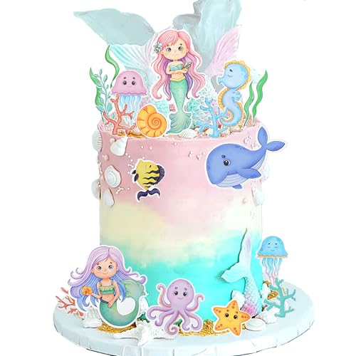Meerestier Tortendeko Geburtstag Ozean Themen Kuchen Dekoration Meerestier Kuchen Topper für Unter Meer Themen Babydusche Party Dekor Meerestier Tortendeko Geburtstag Ozean Themen Kuchen Dekoration Meerestier Kuchen Topper für Unter Meer Themen Babydusche Party Dekor von BACH AND BOOZY