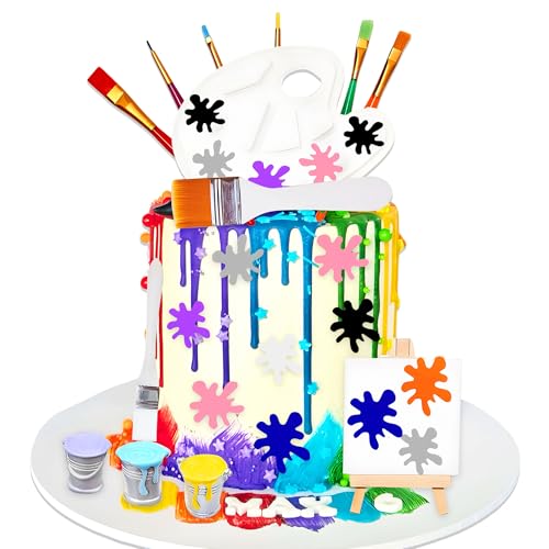 Mini Malerei Kuchen Topper Palette Mini Leinwand Mit Staffelei Leinwand Mit Staffelei Tortendeko Cake Topper Happy Birthday Mini Malerei Kuchen Topper Palette Mini Leinwand Mit Staffelei Leinwand Mit Staffelei Tortendeko Cake Topper Happy Birthday von BACH AND BOOZY
