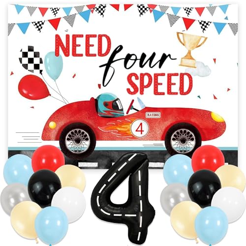 Need Four Speed Birthday Decoration Need Four Speed Balloons Backdrop Racing Car 4th Birthday Decoration Boys 4th Theme Party Supplies Car Balloons Need Four Speed Birthday Decoration Need Four Speed Balloons Backdrop Racing Car 4th Birthday Decoration Boys 4th Theme Party Supplies Car Balloons von BACH AND BOOZY
