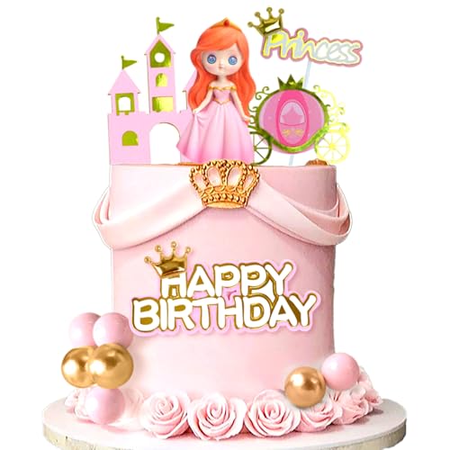Prinzessin Tortendeko Mädchen Kuchen Dekoration Prinzessinnen Tortendeko Baby Shower für Mädchen Dusche Kuchen Deko Geburtstag Party Dekoration Prinzessin Tortendeko Mädchen Kuchen Dekoration Prinzessinnen Tortendeko Baby Shower für Mädchen Dusche Kuchen Deko Geburtstag Party Dekoration von BACH AND BOOZY