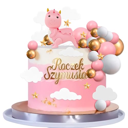 Rosa Drachen Cupcake Toppers Magische Drachen Kuchen Dekorationen Fantasy Party Zubehör für Baby Dusche Geburtstag Party Zubehör Rosa Drachen Cupcake Toppers Magische Drachen Kuchen Dekorationen Fantasy Party Zubehör für Baby Dusche Geburtstag Party Zubehör von BACH AND BOOZY