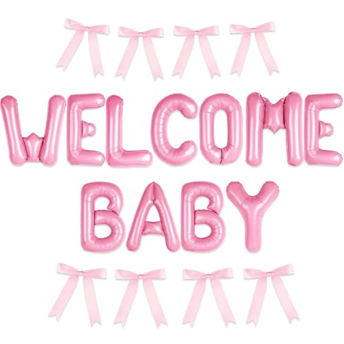 Rosa Schleife Willkommen Baby Party Dekorationen Banner Mädchen Geschlecht Enthüllung Party Foto Requisiten Bogen Thema Baby Partys Hängende Banner Rosa Schleife Willkommen Baby Party Dekorationen Banner Mädchen Geschlecht Enthüllung Party Foto Requisiten Bogen Thema Baby Partys Hängende Banner von BACH AND BOOZY