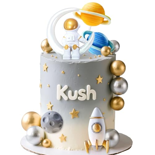 Tortenaufsätze Weltraum Astronaut Rakete Sterne Kuchen Dekorationen für Zwei Der Mond Erste Reise Um Die Sonne Geburtstag Babyparty Tortenaufsätze Weltraum Astronaut Rakete Sterne Kuchen Dekorationen für Zwei Der Mond Erste Reise Um Die Sonne Geburtstag Babyparty von BACH AND BOOZY