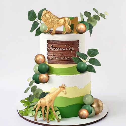 Zoo Tortendeko Wild Safari Animals Cake Topper Jungle Animal Figure Picks Jungle Wild One Animals Cake Decorations for Baby Shower Safari Birthday Party Zoo Tortendeko Wild Safari Animals Cake Topper Jungle Animal Figure Picks Jungle Wild One Animals Cake Decorations for Baby Shower Safari Birthday Party von BACH AND BOOZY