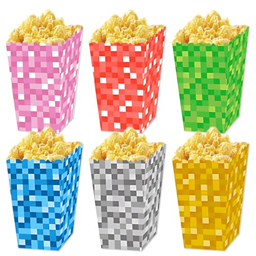 12pcs Pixel Geburtstagsparty Popcorn Boxen Pixel Geburtstags Party Geschenkboxen Pixel Geburtstagsparty Geschenktüten 12pcs Pixel Geburtstagsparty Popcorn Boxen Pixel Geburtstags Party Geschenkboxen Pixel Geburtstagsparty Geschenktüten von BACH AND BOUJEE