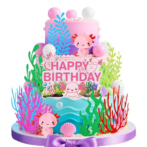 Axolotl Figur Kuchenverzierungen Zum Thema Ozean Unterwasser Geburtstagsfeier Zubehör Axolotl Kuchen Dekoration Für Babyparty Geburtstagsfeier Zubehör Axolotl Figur Kuchenverzierungen Zum Thema Ozean Unterwasser Geburtstagsfeier Zubehör Axolotl Kuchen Dekoration Für Babyparty Geburtstagsfeier Zubehör von BACH AND BOUJEE