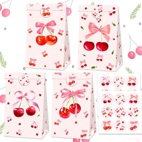 BACH AND BOUJEE 12 PCS Kirsche Party Favors Taschen Kirsche auf der Oberseite Thema Gunst Taschen Behandeln Süßigkeit Goodies Taschen für Bridal Shower Babydusche Geburtstag Hochzeit Party Supplies BACH AND BOUJEE 12 PCS Kirsche Party Favors Taschen Kirsche auf der Oberseite Thema Gunst Taschen Behandeln Süßigkeit Goodies Taschen für Bridal Shower Babydusche Geburtstag Hochzeit Party Supplies von BACH AND BOUJEE
