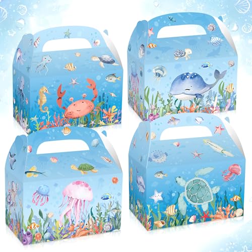 BACH AND BOUJEE 12 PCS Unterwasser Geburtstag Party Dekorationen Unter dem Meer Gunst Box Unterwasser Deko Unterwasserwelt Deko für Ozean Thema Geburtstag Party Dekorationen BACH AND BOUJEE 12 PCS Unterwasser Geburtstag Party Dekorationen Unter dem Meer Gunst Box Unterwasser Deko Unterwasserwelt Deko für Ozean Thema Geburtstag Party Dekorationen von BACH AND BOUJEE