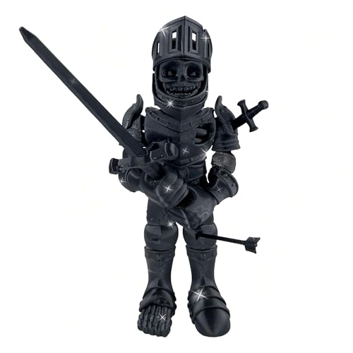 BACH AND BOUJEE 3D Gedruckte Skelett Ritter Skelettfigur mit Abnehmbaren Accessoires Skelett Halloween Dekoration Fantasy Welten Partyzubehör Tischdekoration Geburtstagsgeschenk für Gamer BACH AND BOUJEE 3D Gedruckte Skelett Ritter Skelettfigur mit Abnehmbaren Accessoires Skelett Halloween Dekoration Fantasy Welten Partyzubehör Tischdekoration Geburtstagsgeschenk für Gamer von BACH AND BOUJEE