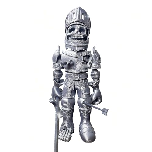 BACH AND BOUJEE 3DGedruckte Skelett Ritter Skelettfigur mit Abnehmbaren Accessoires Skelett Fantasy Welten Partyzubehör Halloween-Dekoration Tischdekoration Geburtstagsgeschenk für Gamer BACH AND BOUJEE 3DGedruckte Skelett Ritter Skelettfigur mit Abnehmbaren Accessoires Skelett Fantasy Welten Partyzubehör Halloween-Dekoration Tischdekoration Geburtstagsgeschenk für Gamer von BACH AND BOUJEE
