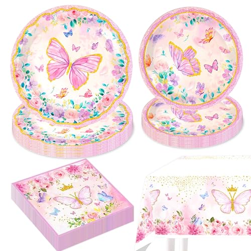 Schmetterling Geburtstag Teller Servietten Tischtücher Kindergeburtstag Schmetterling Tischdeko Deko Geburtstag Für Geburtstagparty Zubehör Schmetterling Geburtstag Teller Servietten Tischtücher Kindergeburtstag Schmetterling Tischdeko Deko Geburtstag Für Geburtstagparty Zubehör von BACH AND BOUJEE