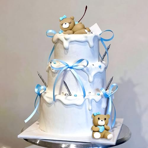 Blauer Bär Tortendeko Blau Gold Kugeln Cake Topper Bären Tortendeko Baby Shower Geburtstag Kuchen Dekoration Blauer Bär Tortendeko Blau Gold Kugeln Cake Topper Bären Tortendeko Baby Shower Geburtstag Kuchen Dekoration von BACH AND BOUJEE