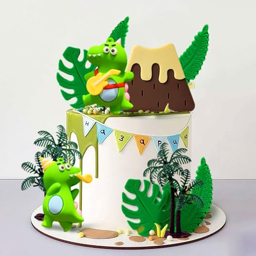 Dino Tortendeko Dinosaurier Kuchendekoration Dino Cake Toppers Dinosaurier Themen Kuchen Dekoration für Kinder Baby Party Dinosaurier Geburtstag Deko Dino Tortendeko Dinosaurier Kuchendekoration Dino Cake Toppers Dinosaurier Themen Kuchen Dekoration für Kinder Baby Party Dinosaurier Geburtstag Deko von BACH AND BOUJEE