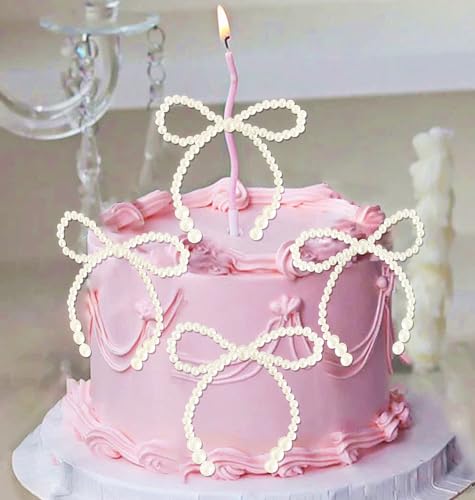 Perlen Schleife Tortenaufleger Schleifenknoten Bänder Schleife Torte Dessert Picks für Dekorationen Braut Babydusche Geburtstag Hochzeit Party Dekoration Perlen Schleife Tortenaufleger Schleifenknoten Bänder Schleife Torte Dessert Picks für Dekorationen Braut Babydusche Geburtstag Hochzeit Party Dekoration von BACH AND BOUJEE