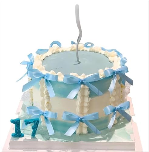 Tortenaufsatz mit blauer Schleife, Schleife, Bänder, Schleife, Kuchen, Dessert, Picks für Dekorationen, Brautschmuck, Babyparty, Geburtstag, Hochzeit Tortenaufsatz mit blauer Schleife, Schleife, Bänder, Schleife, Kuchen, Dessert, Picks für Dekorationen, Brautschmuck, Babyparty, Geburtstag, Hochzeit von BACH AND BOUJEE